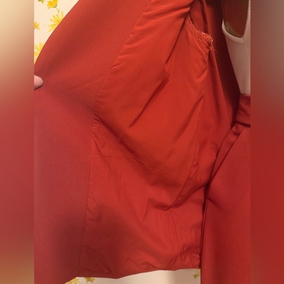 NWT Women's Suit 2 Piece Set Office Blazer and High Waist Pants Dressy Outfit - Picture 4 of 16